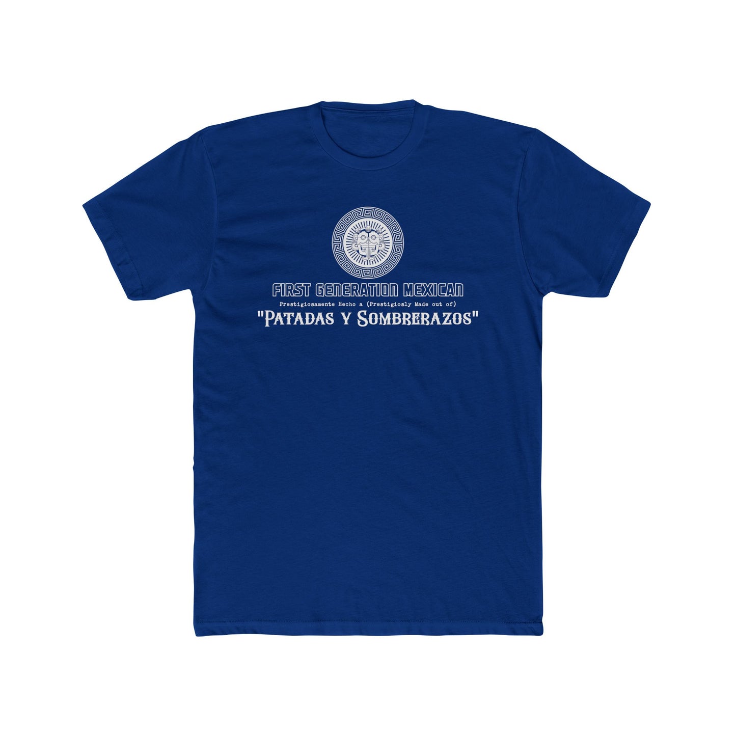 Crew Tee: Mexican American Culture &quot;Patadas y Sombrerazos&quot; Celebration Shirt