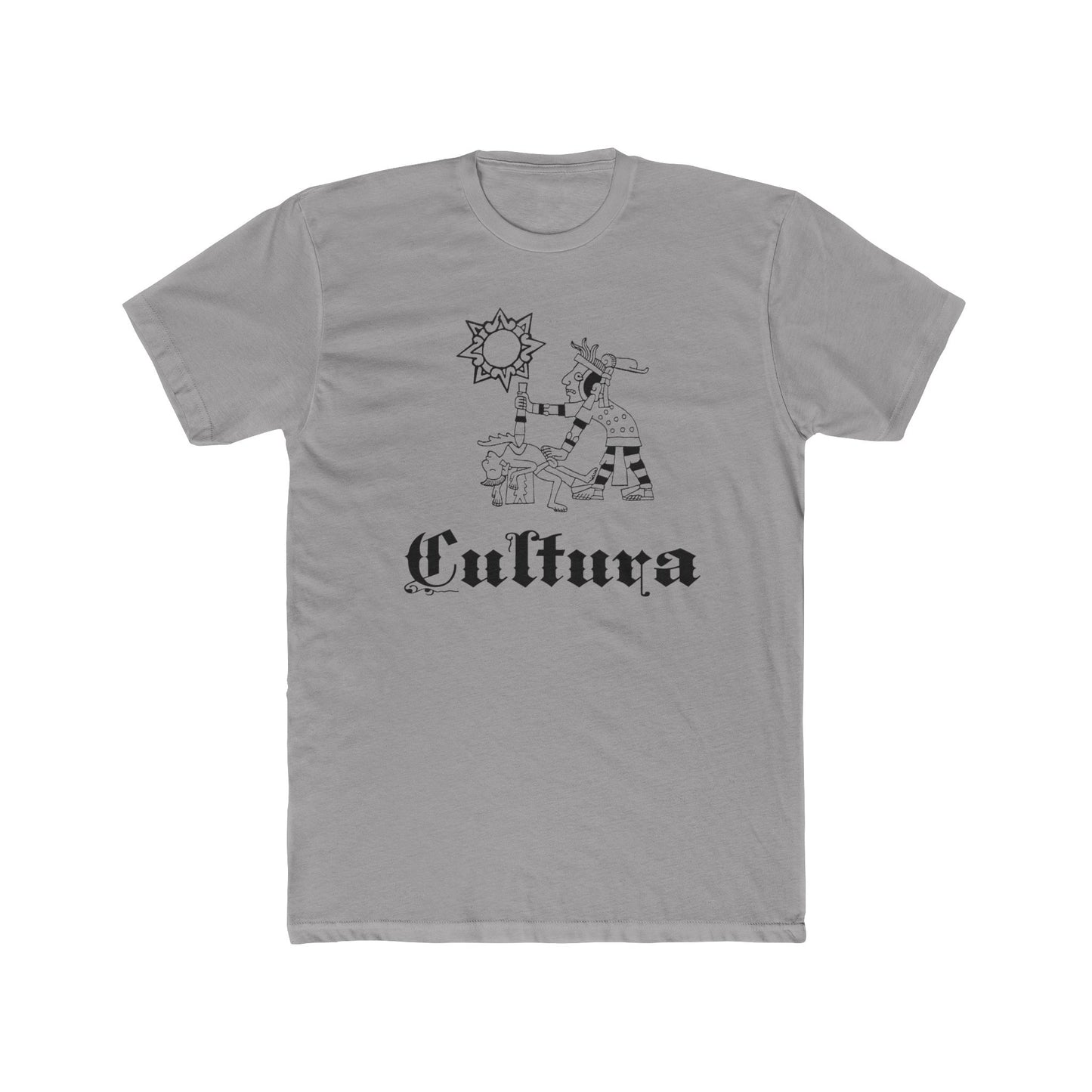 Aztec Art Unisex Tee - Mexican Heritage Aztec God Culture