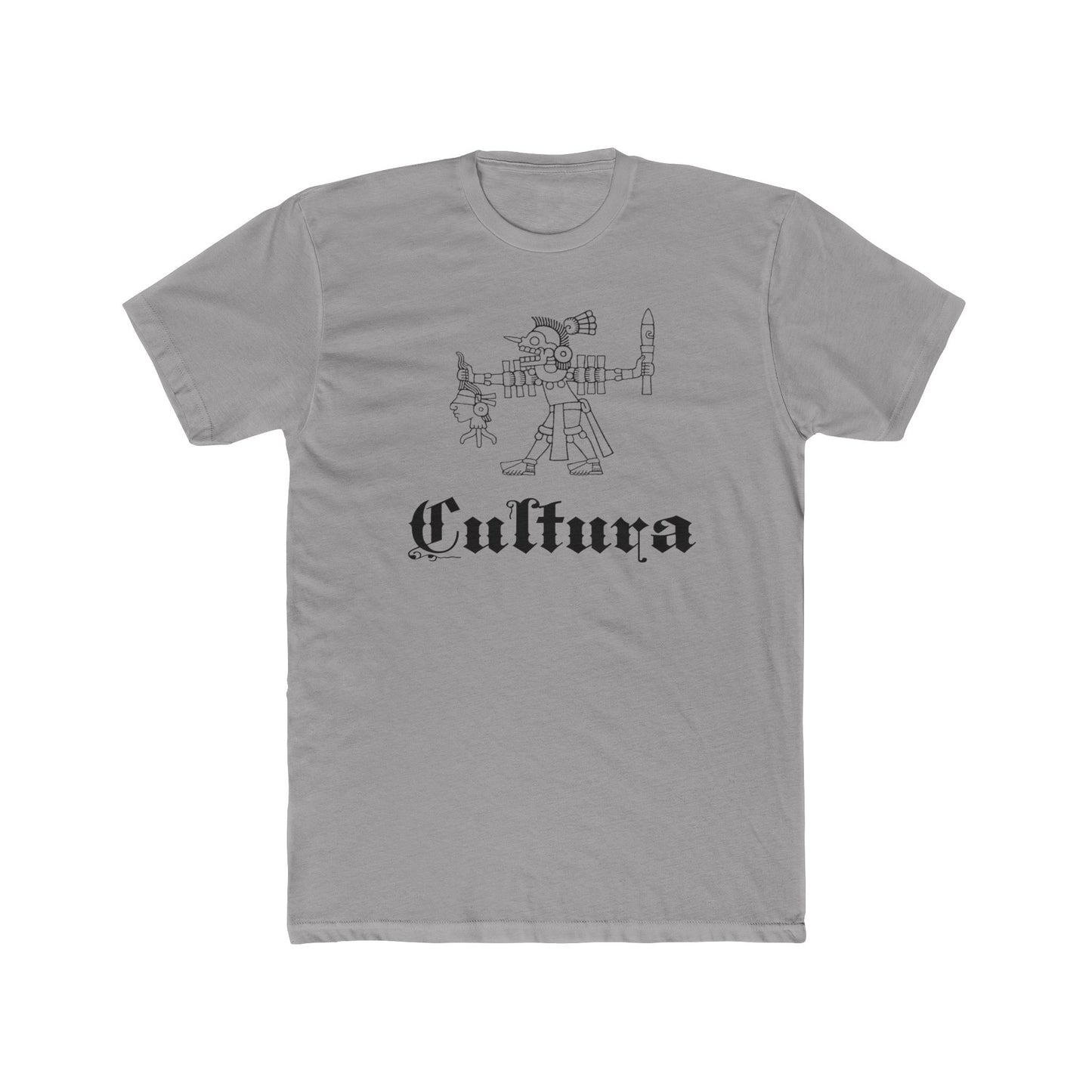 Aztec Art Unisex Cotton Tee - Mitlantecuhtli God Design