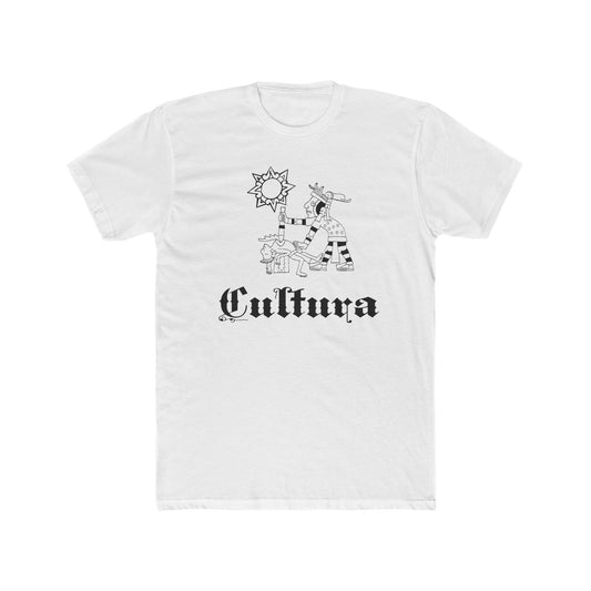 Aztec Art Unisex Tee - Mexican Heritage Aztec God Culture